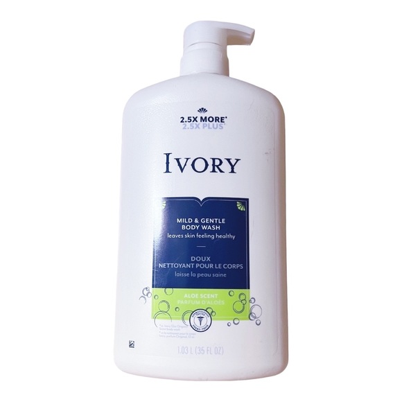 IVORY MILD & GENTLE BODY WASH ALOE SCENT 1.03L - BRAND NEW - Picture 2 of 2